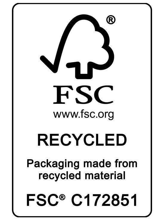 
     Yilai FSC 認可なし - リサイクル済み
    